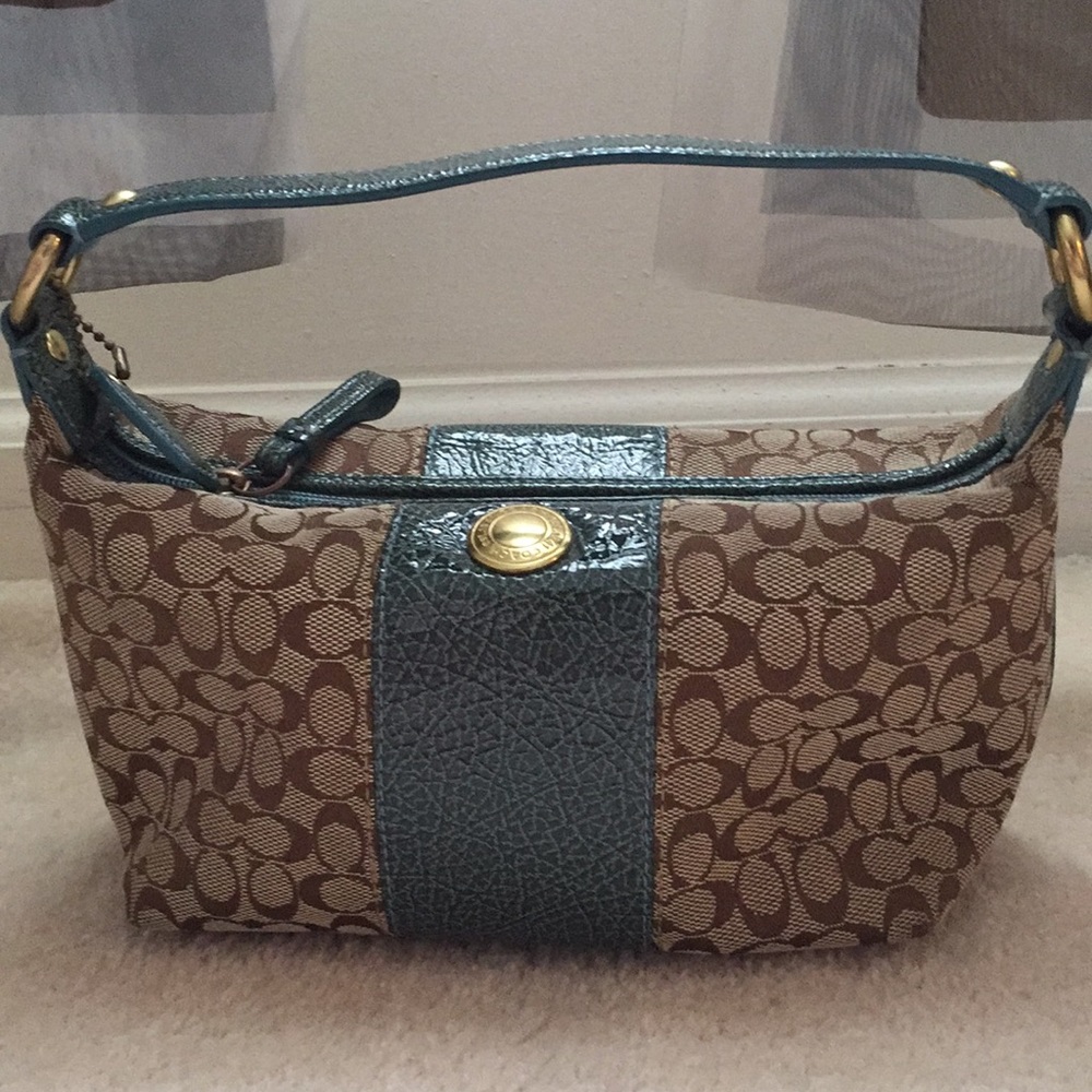 COACH discontinued mini handheld bag